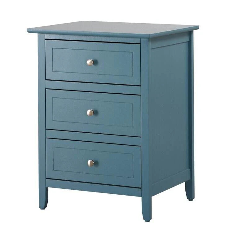 Solid + Manufactured Wood Nightstand