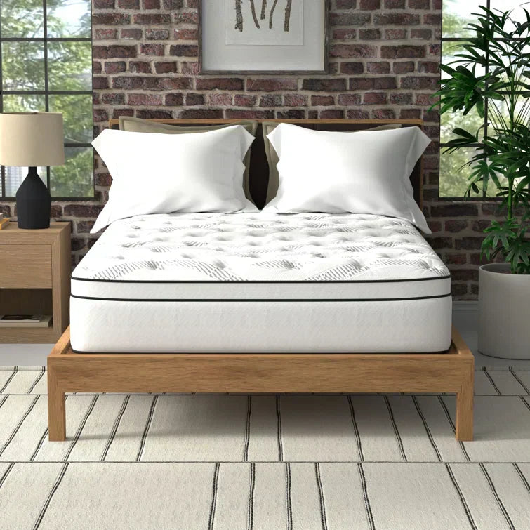 14" Plush Cooling Gel Hybrid Mattress