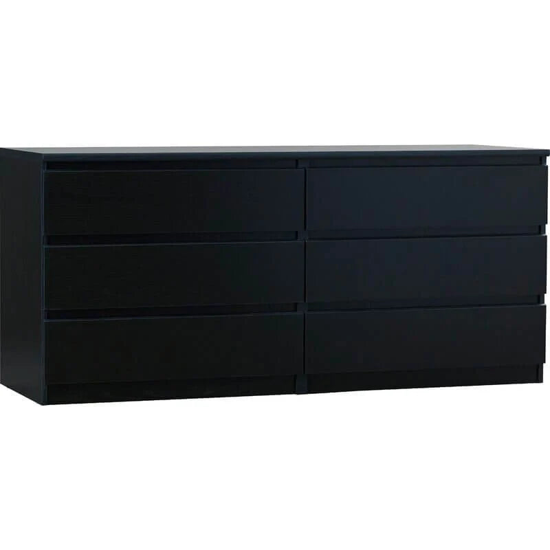 6 Drawer 60.5" W Double Dresser