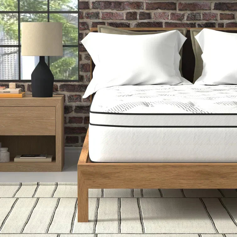 14" Plush Cooling Gel Hybrid Mattress