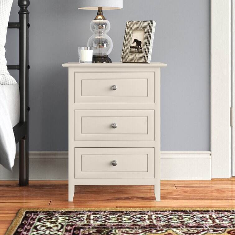Solid + Manufactured Wood Nightstand