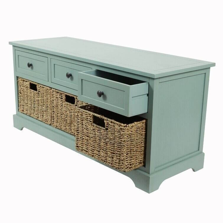 Drawers Storage Bench