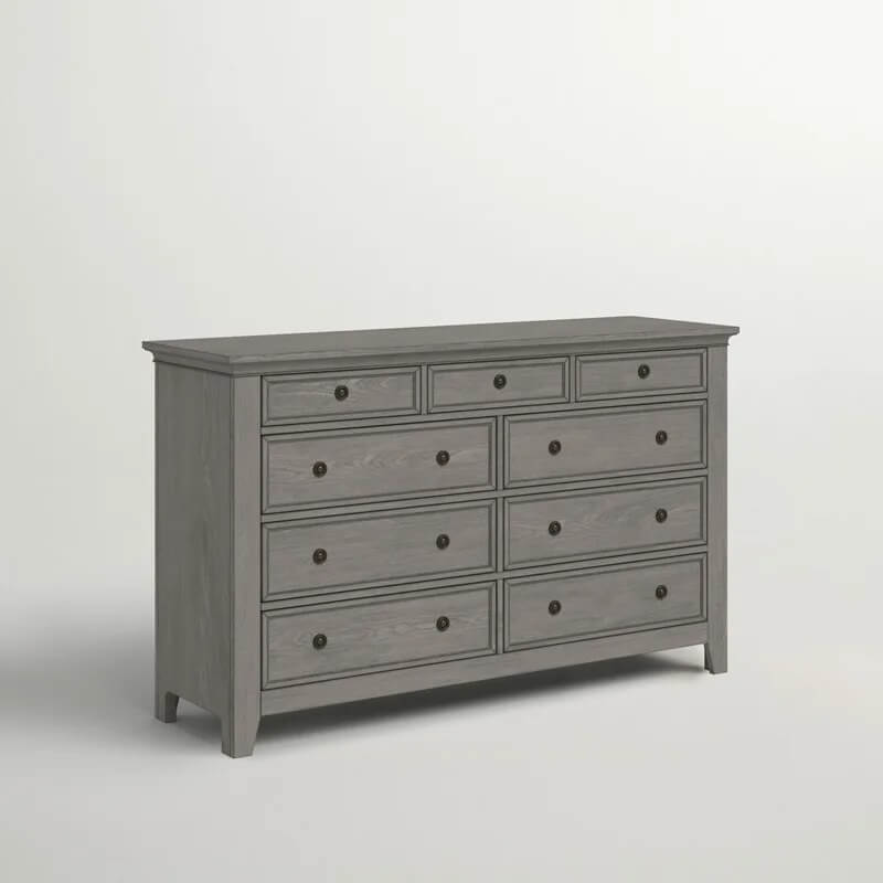 9 Drawer 66'' W Dresser