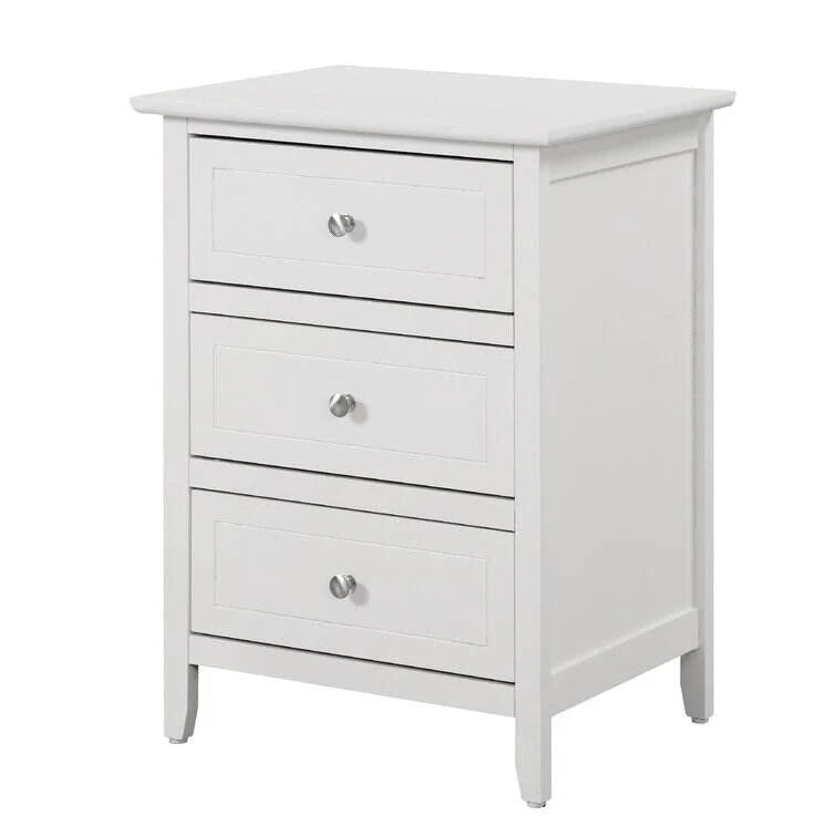 Solid + Manufactured Wood Nightstand