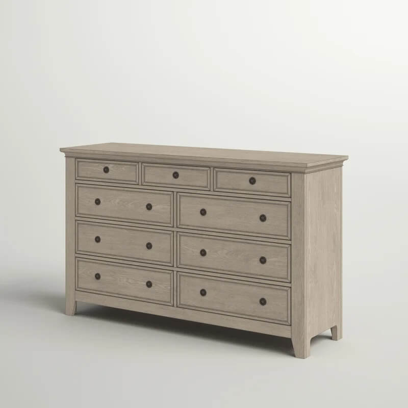 9 Drawer 66'' W Dresser