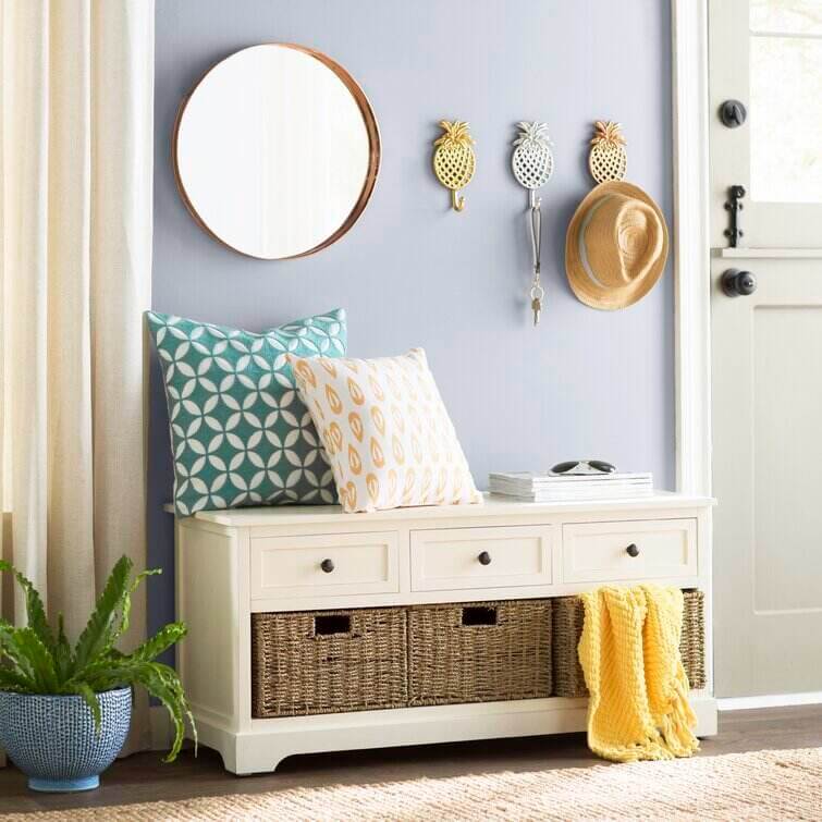 Drawers Storage Bench