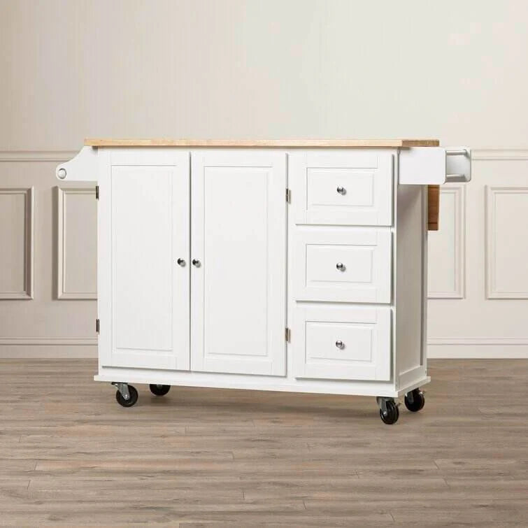 Hardy Solid Wood Kitchen Cart