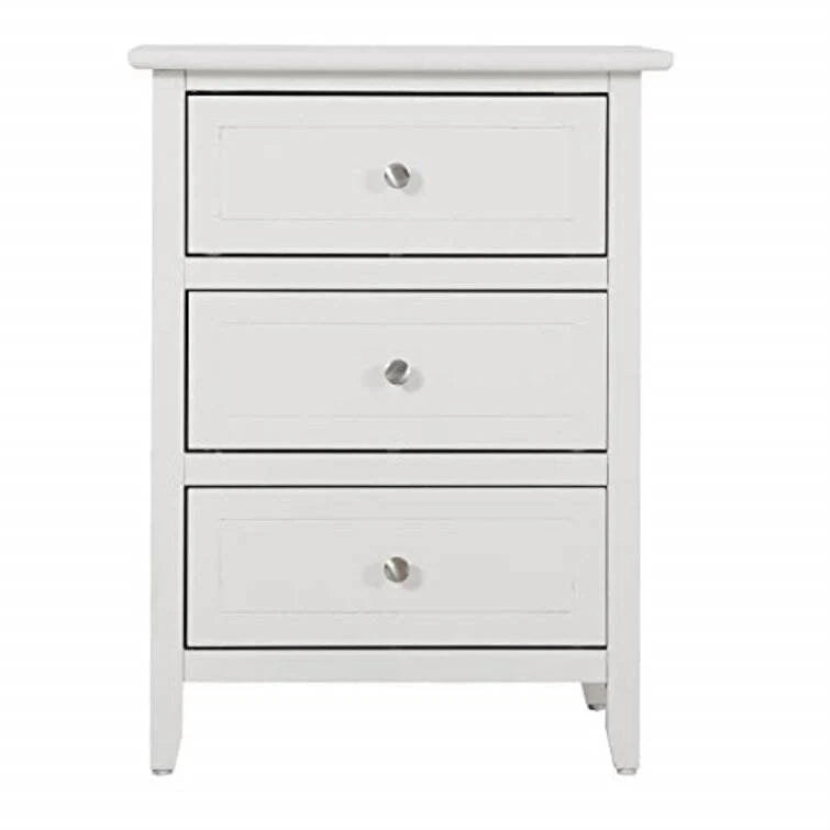 Solid + Manufactured Wood Nightstand