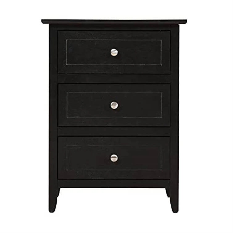 Solid + Manufactured Wood Nightstand