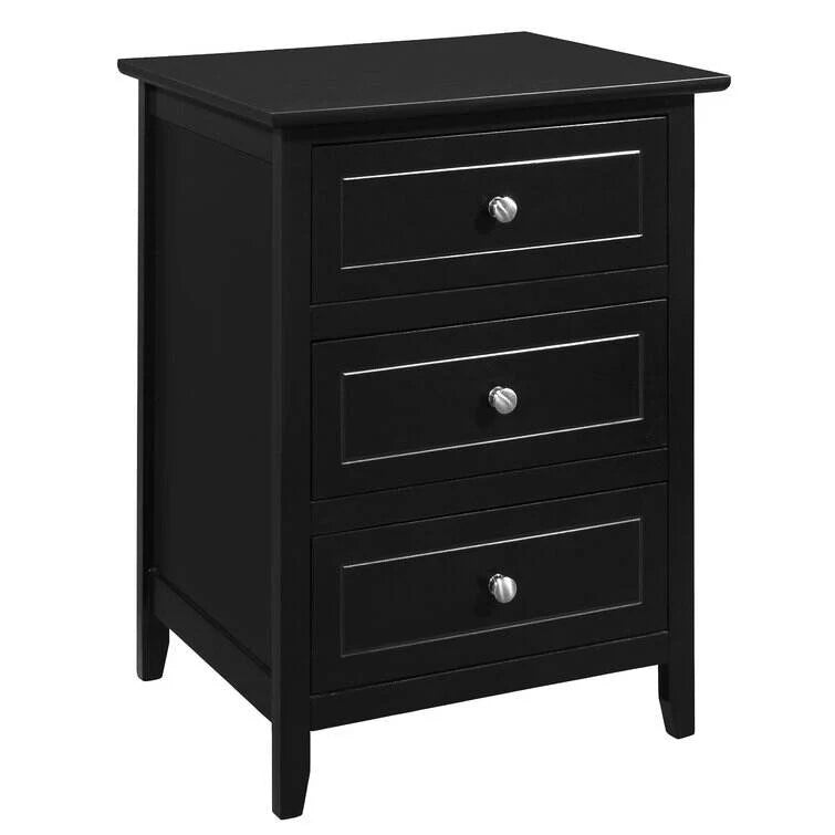 Solid + Manufactured Wood Nightstand