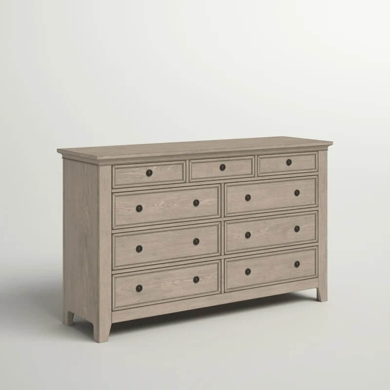 9 Drawer 66'' W Dresser