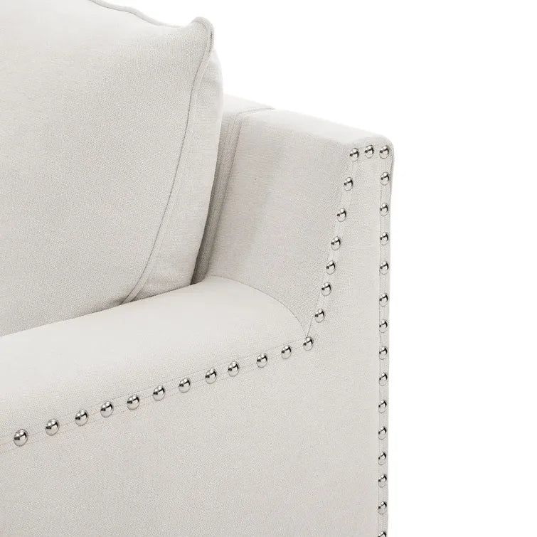 166" Wide Microfiber/Microsuede Left Hand Facing Modular Corner Sectional with Ottoman
