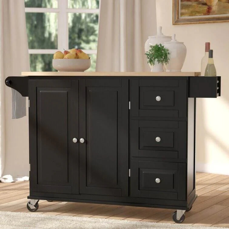 Hardy Solid Wood Kitchen Cart