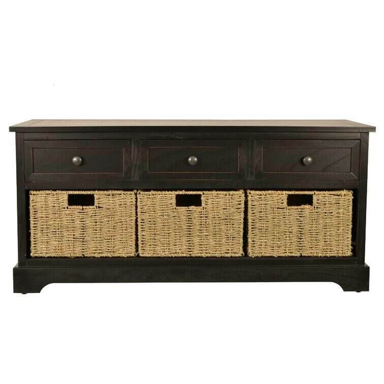Drawers Storage Bench