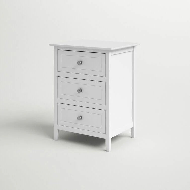 Solid + Manufactured Wood Nightstand
