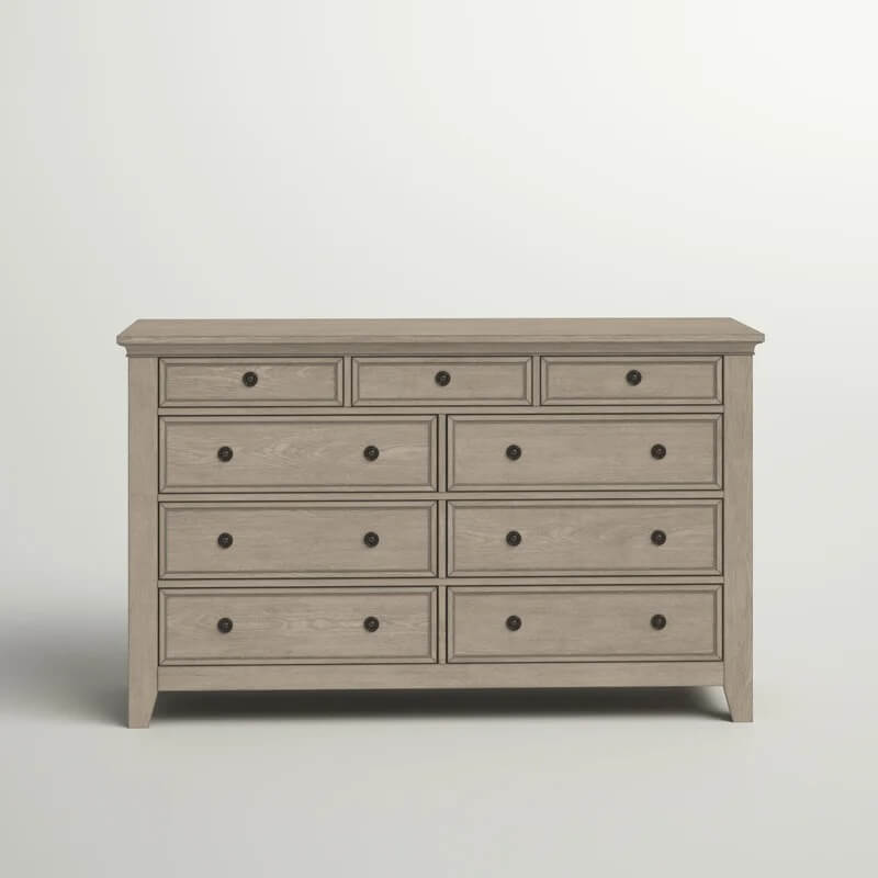 9 Drawer 66'' W Dresser