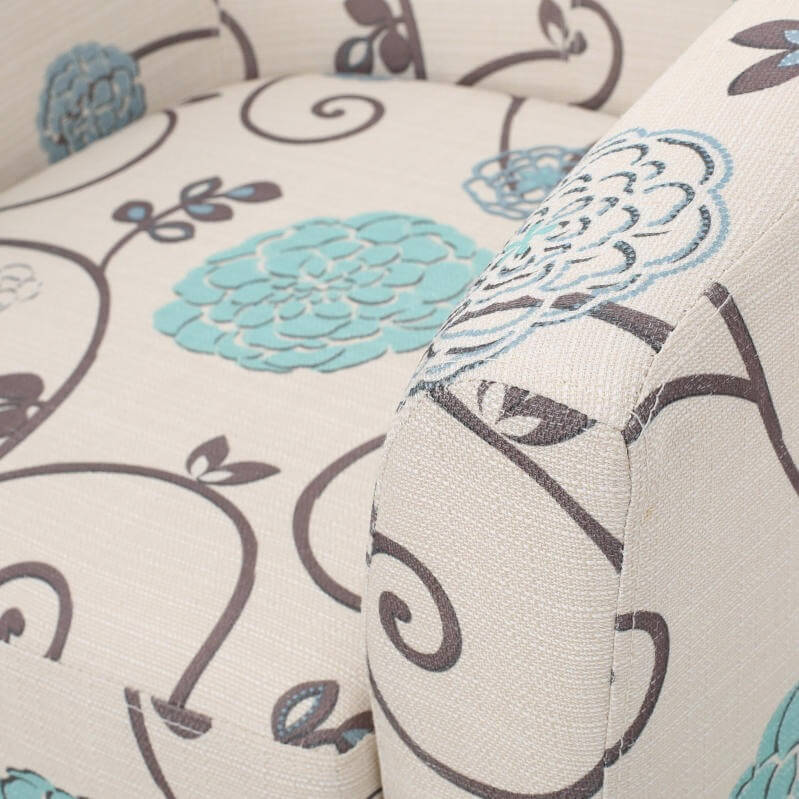 Indoor Contemporary Fabric Club Chair