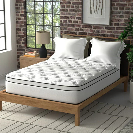 14" Plush Cooling Gel Hybrid Mattress